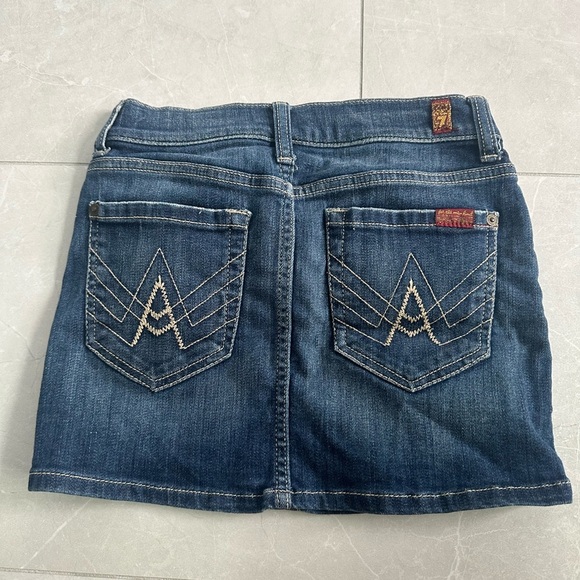 7 for all mankind denim shirt size 10 - Picture 4 of 7